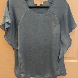 Michael Kors short sleeve silk shirt